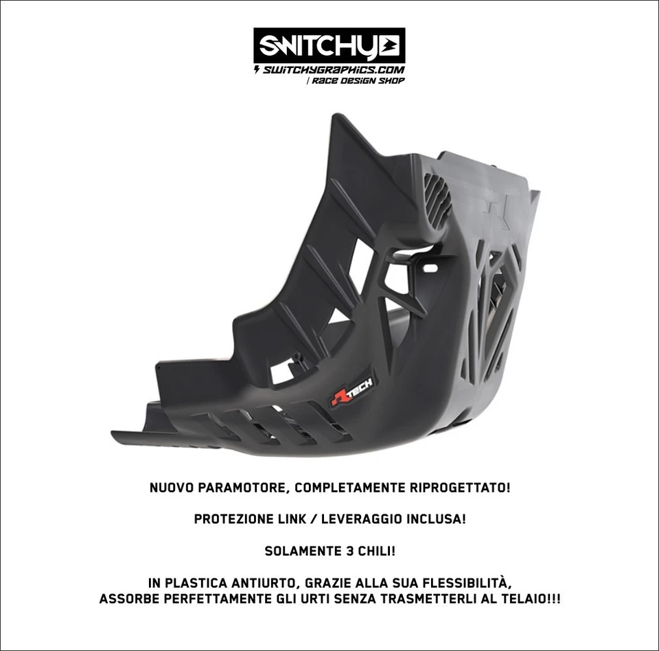 Paramotore R-TECH HONDA XL 750 TRANSALP 2023 2024 2025 - Engine Protection - Imagen 3 de 4