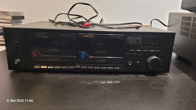 UHER CG 335 Doppel-Kassettendeck schwarz, 