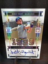 ROBIN YOUNT 2025 Panini Impeccable 1999 Cooperstown Signatures Auto /99