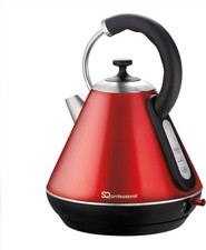 SQ Professional Gems Range Legacy 1.8L Cordless Electric Kettle 2200w Ruby -3432