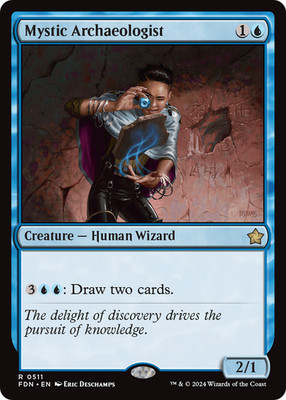 MTG - Mystic Archaeologist - Foundations - NM - EN - NonFoil