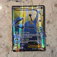 Heracross EX (105 Full Art) 105/111 XY - Furious Fists Holo on eBay