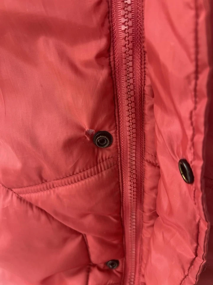 Vintage Chevignon Men's Red Size M Reversible Vest Tog's Unlimited Orange  - Image 3 of 4