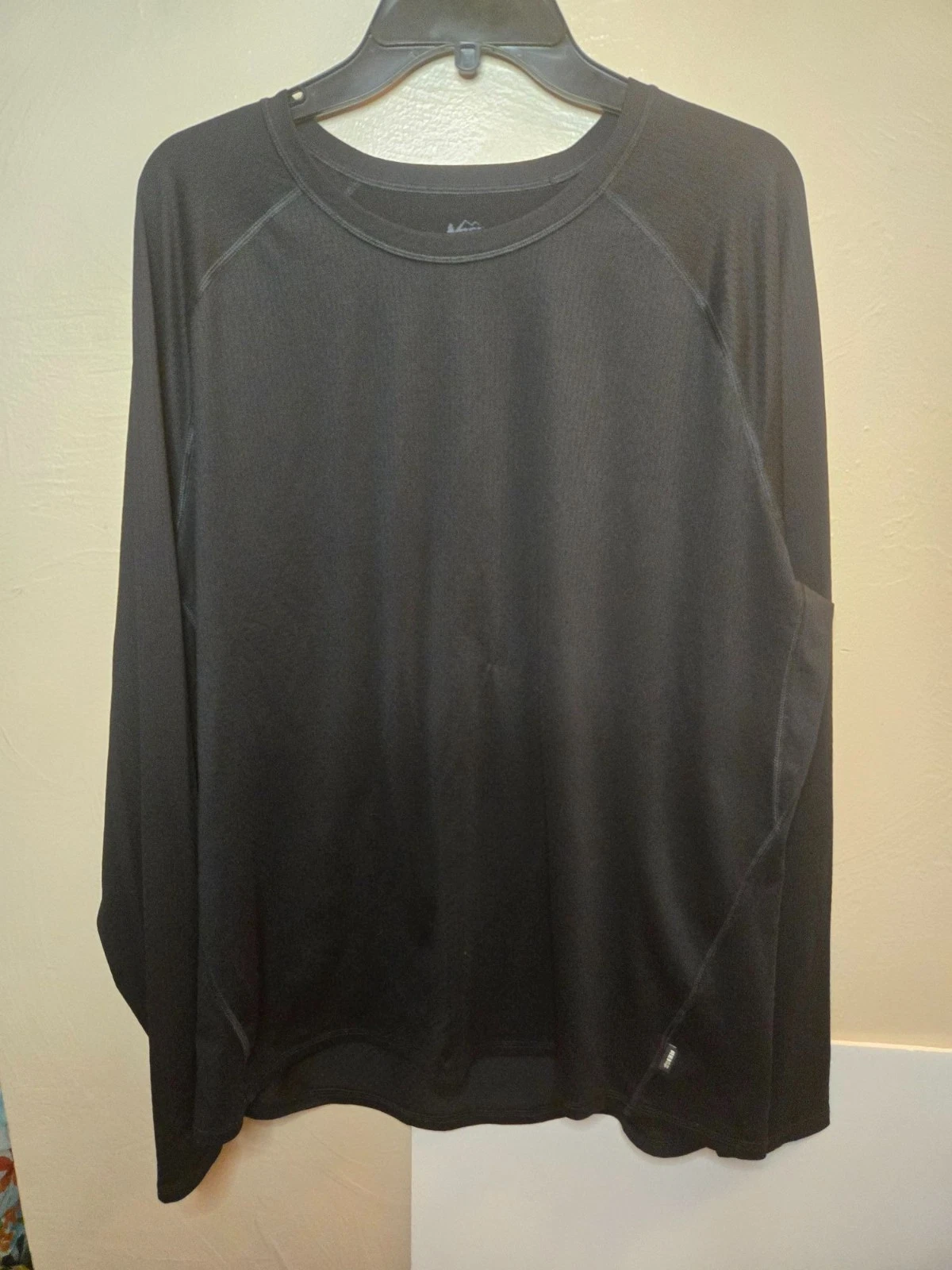REI CO-OP Men's Mesh Patterned Long Sleeve Base Layer Top Size XL
