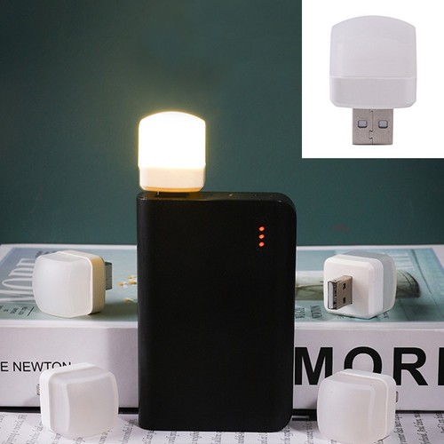 Lampe LED USB Portable Pour Lecture Nuit Protection Yeux 3.7cm Blanc - Afbeelding 5 van 19