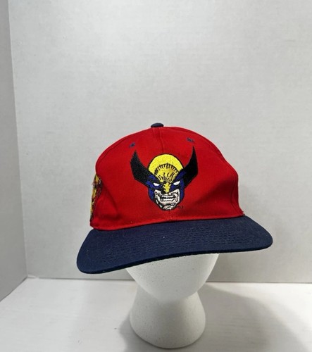 Vtg 1993 Marvel Comics X-Men Wolverine American Needle Snapback Hat
