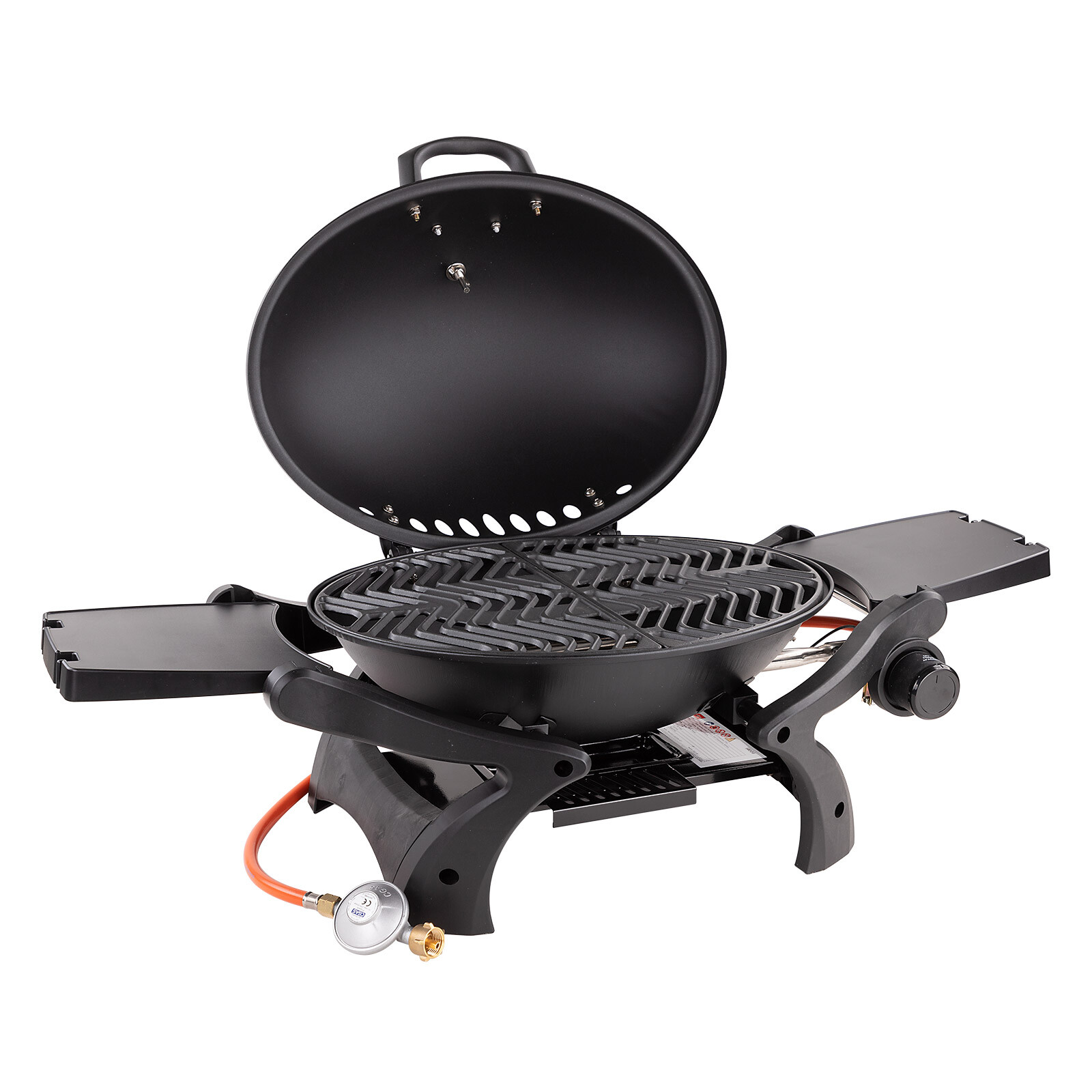 Tisch Gasgrill Calabria Gas Tischgrill Grill BBQ 3,5 kW Grillfläche 48x36 cm