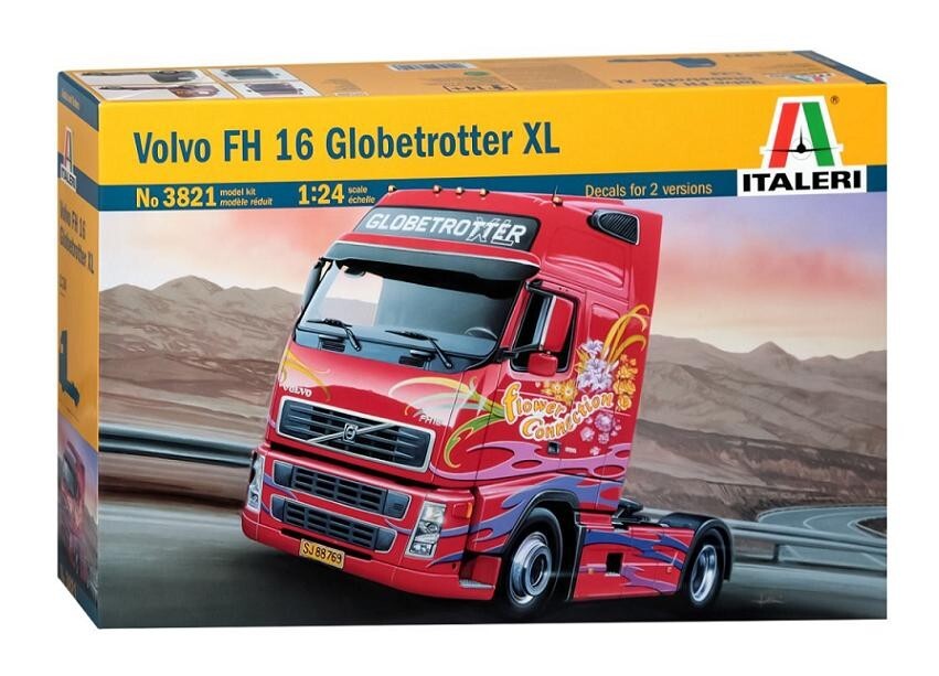 自動車 ITALERI Volvo FH 16 Globetrotter XL 1:24 VOLVO FH16 GLOBETROTTER XL 3821 ITALERI 1:24 New! | eBay