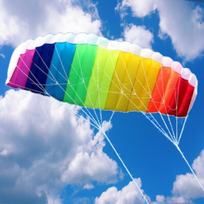 Skymonkey Windtrainer 2.3 Parafoil 4-Fils Cerf-Volant Ready 2 Fly