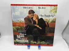 "When a Man Loves a Woman" Widescreen Laserdisc LD - Meg Ryan