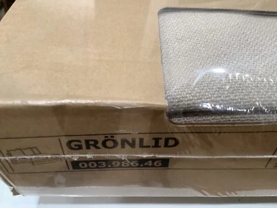 IKEA GRONLID COVER SLIPCOVER FOR 2-SEATER LOVESEAT SECTION SPORDA NATURAL