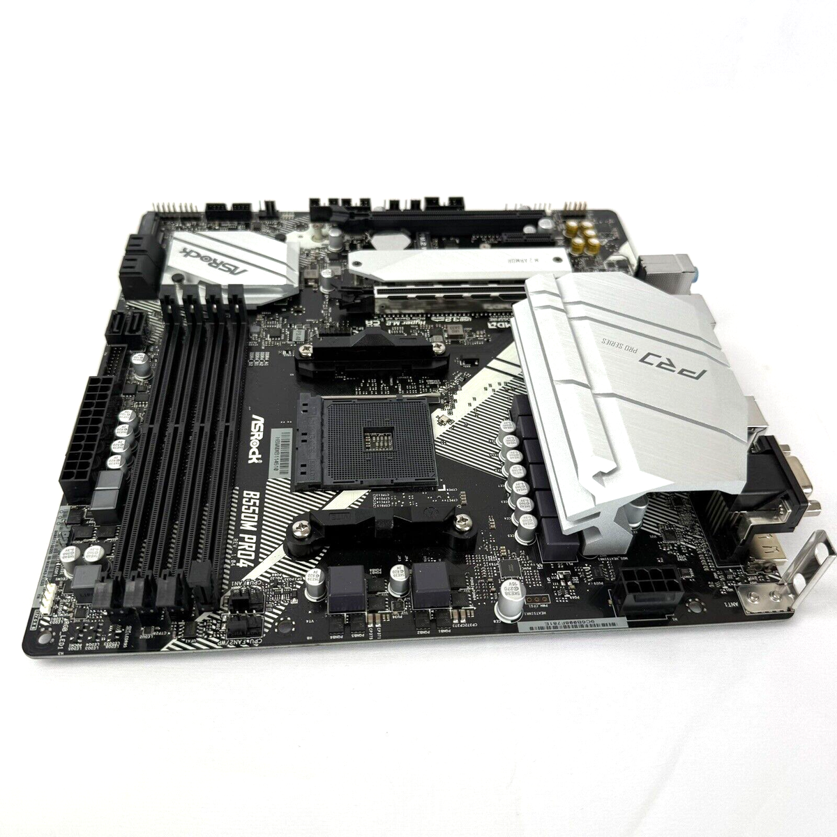 ASRock B550M PRO4 AM4 AMD B550 SATA Micro ATX AMD Motherboard DDR4