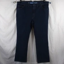 Wrangler Men's Blue Cowboy Boot Cut Jeans Size 44 x 32