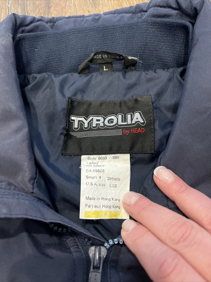 Traje completo de esquí para nieve TYROLIA by HEAD vintage para mujer talla pequeña 6 Foto 4 de 4