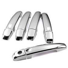 Chrome Door Handle Cover Smart Keyless For Suzuki Grand Vitara 06-13 5 Doors