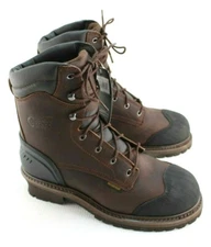 CHIPPEWA Logger Size 10.5 M Waterproof 400G ST 8" Men Work Boots 55053 MSRP $349