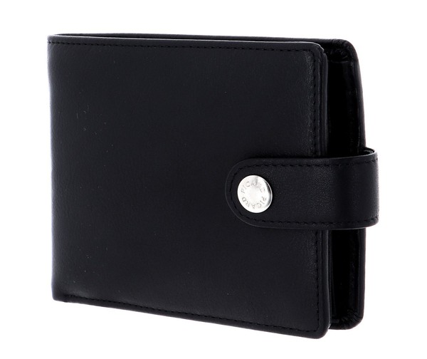 Picard Brooklyn Bifold Wallet With Flap GeldböRse Black Schwarz Neu-image