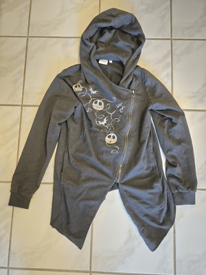 Nightmare before Christmans Kapuzenjacke Damen in schwarz Gr. S