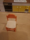 Vintage Tomy Dollhouse Kitchen Refrigerator Stove  Sink Dishwasher Chai — photo 5