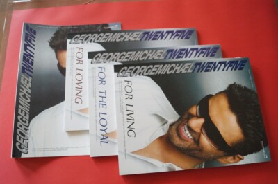 George Michael - Twentyfive Vol. 1 & 2 & 3 . Songbooks Notenbücher .Piano Vocal 