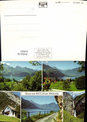 619507,Mehrbild Ak Amden Betlis a. Walensee