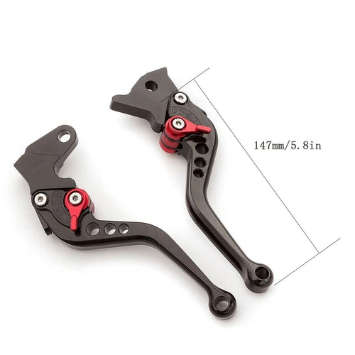 For BMW R nine T 14-16 R1200R R1200RS Motorcycle CNC Short Brake Clutch Lever - Bild 5 von 12