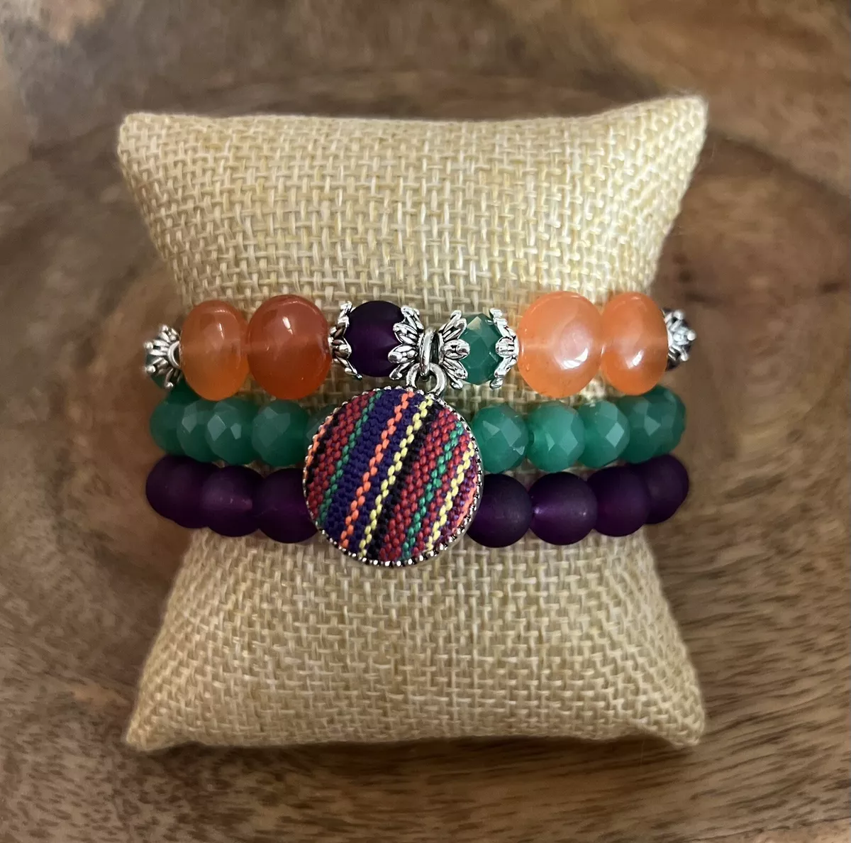 Beaded Boho Multicoloured Bracelets Set Brazilian Handmade Beach wear  Fabric Round Bead Crystal Gemstones For Women/ Men Couples,Best Friends,Mom  Daughter Bracelets Family Gifts || Rural Handmade-Redefine Supply to Build  Sustainable Brands