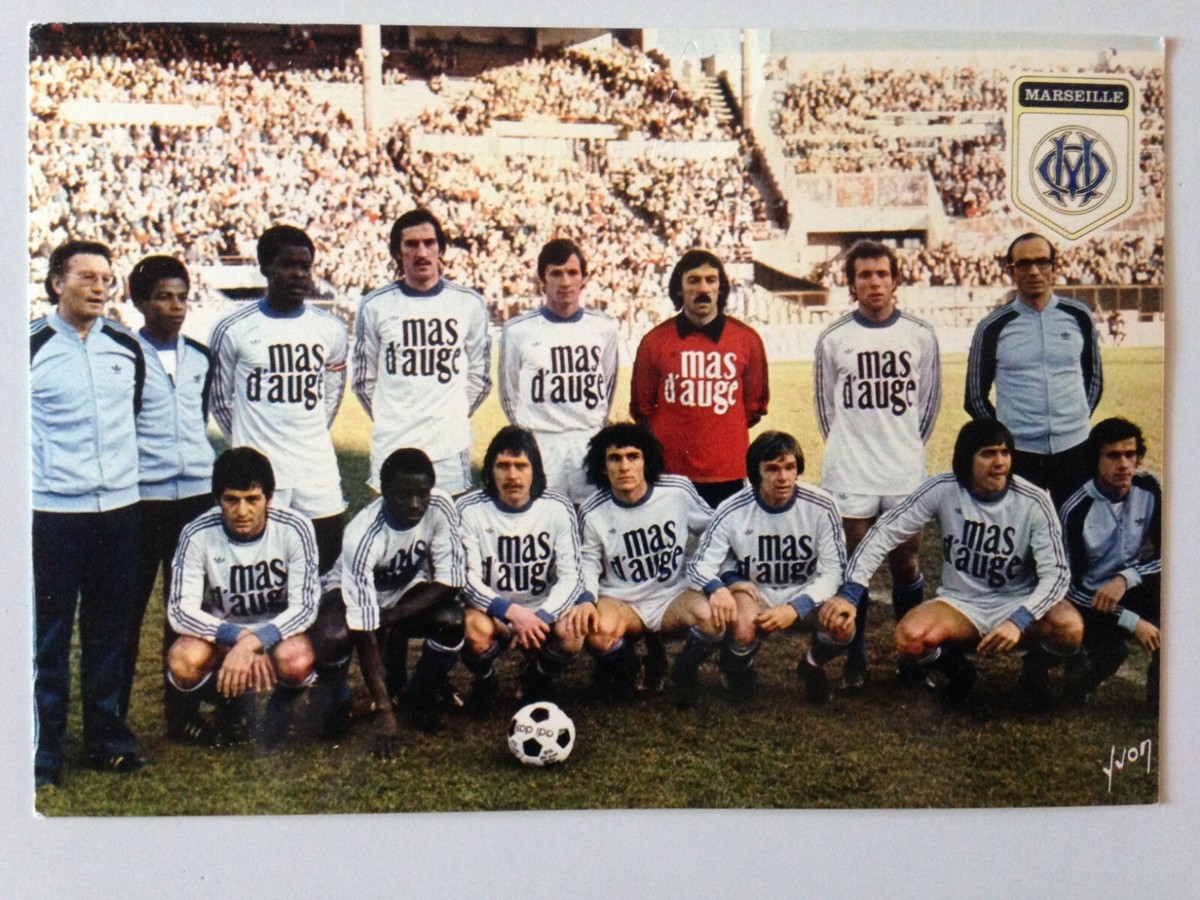 Photo Olympique De Marseille OM Saison 77/78 - Fac-similé Avec Autographes - Collector