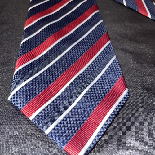 ZAZZI MADE IN NEW ZEALAND SUPERB QUALITY WIDE TIE REALLY THICK FABRIC - Picture 2 of 7