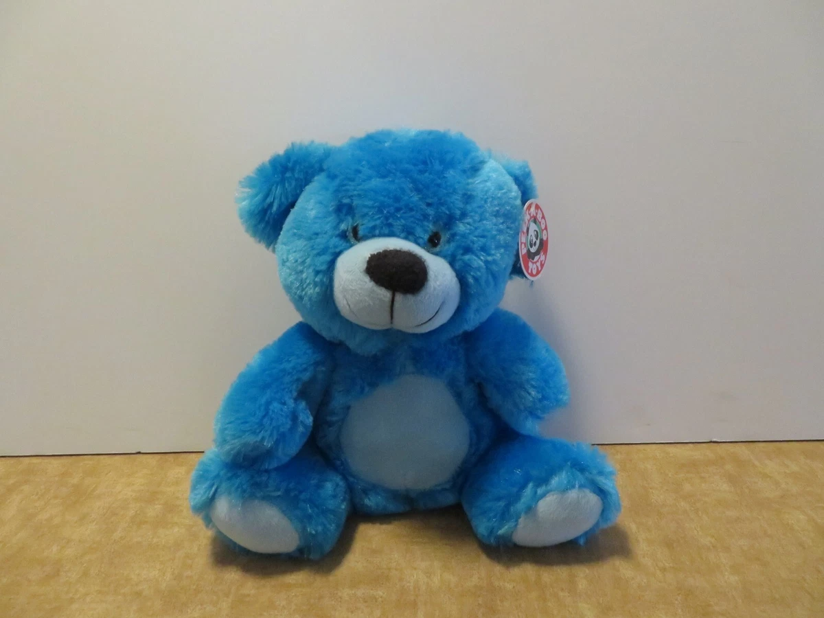 Peek A Boo Toys Stuffed Animal Blue Bear with Hang Tag 10