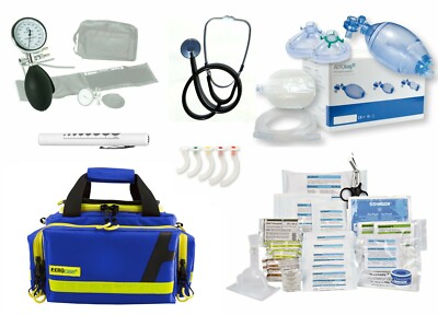 Notfalltasche AEROcase RBS BLAU gefüllt MED-Söhngen Arzt Praxis Klinik Notfall