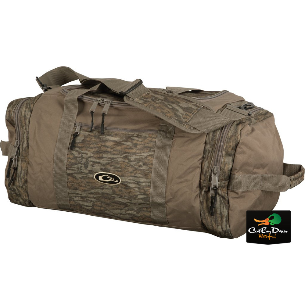 DRAKE WATERFOWL SYSTEMS CAMO DUFFLE DUFFEL TRAVEL GEAR BAG | eBay