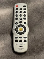 Genuine SoundStorm in Car DVD Player Infrared Remote Control for Model SDVD-100