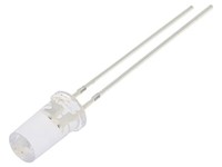 2X OSRYP25T51A Led 5Mm Zweifarbig Rot,Gelb 1120Mcd 1120Mcd 50° 20Ma Oval Optosup