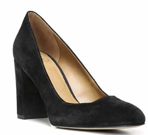 aziza block heel pump