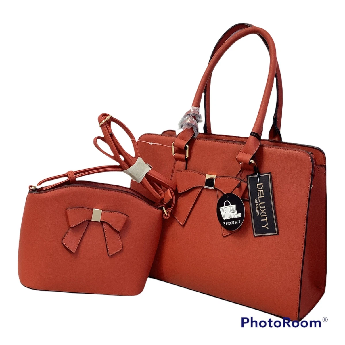 Deluxity handbags 3 piece set clearance
