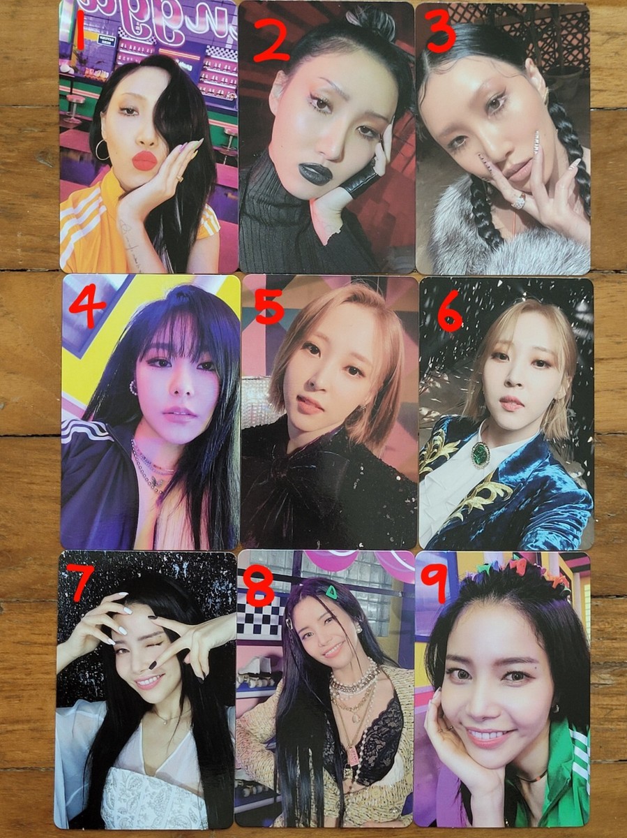 MAMAMOO over the rainbow 限定 トレカ 포카 Mamamoo Official Travel Photocard Album WAW Mic On The Best