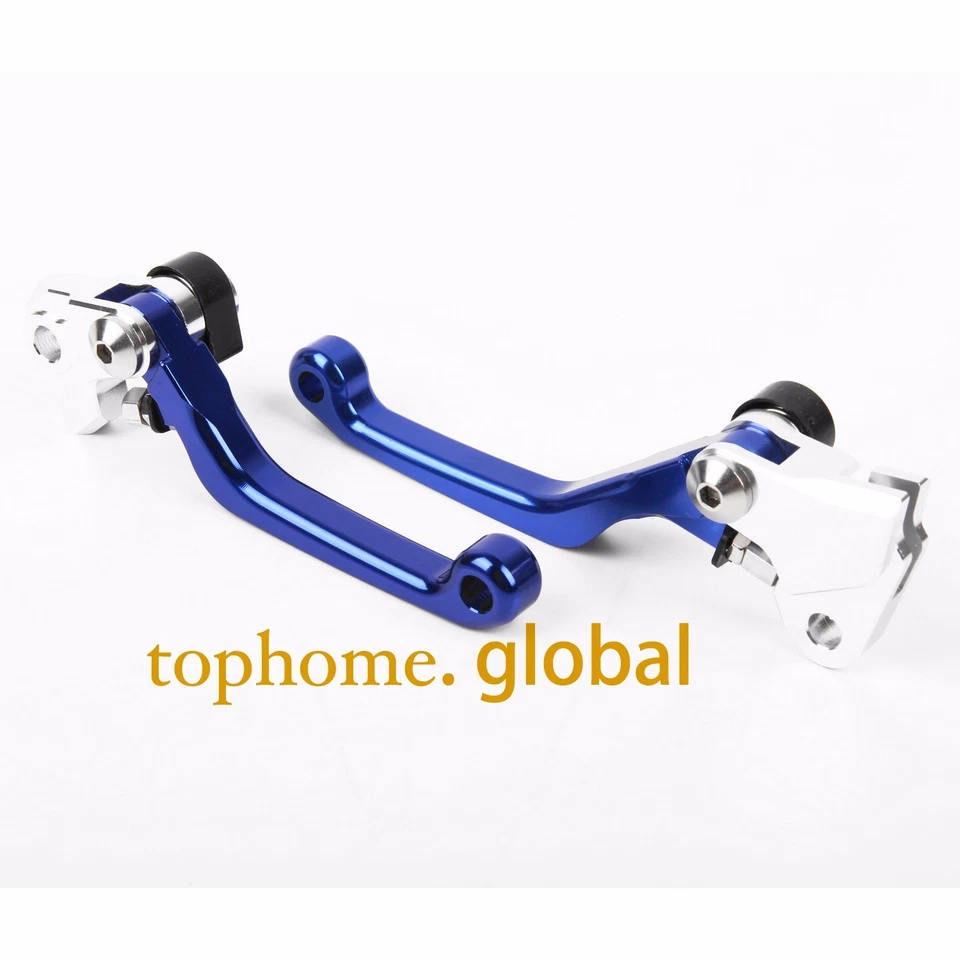 Palancas de embrague de freno pivote azul 06 para Yamaha YZ125 YZ250 YZ426F YZ450F 2001-2007 Foto 4 de 4