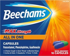Image of BEECHAMS MAX STRENGTH ALL IN ONE 16 CAPS