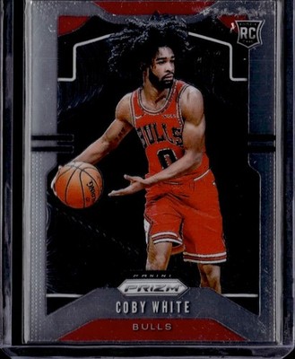 Coby White 2019 Panini Prizm Rookie Bulls #253 Card