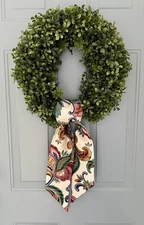 Floral Wreath Sash