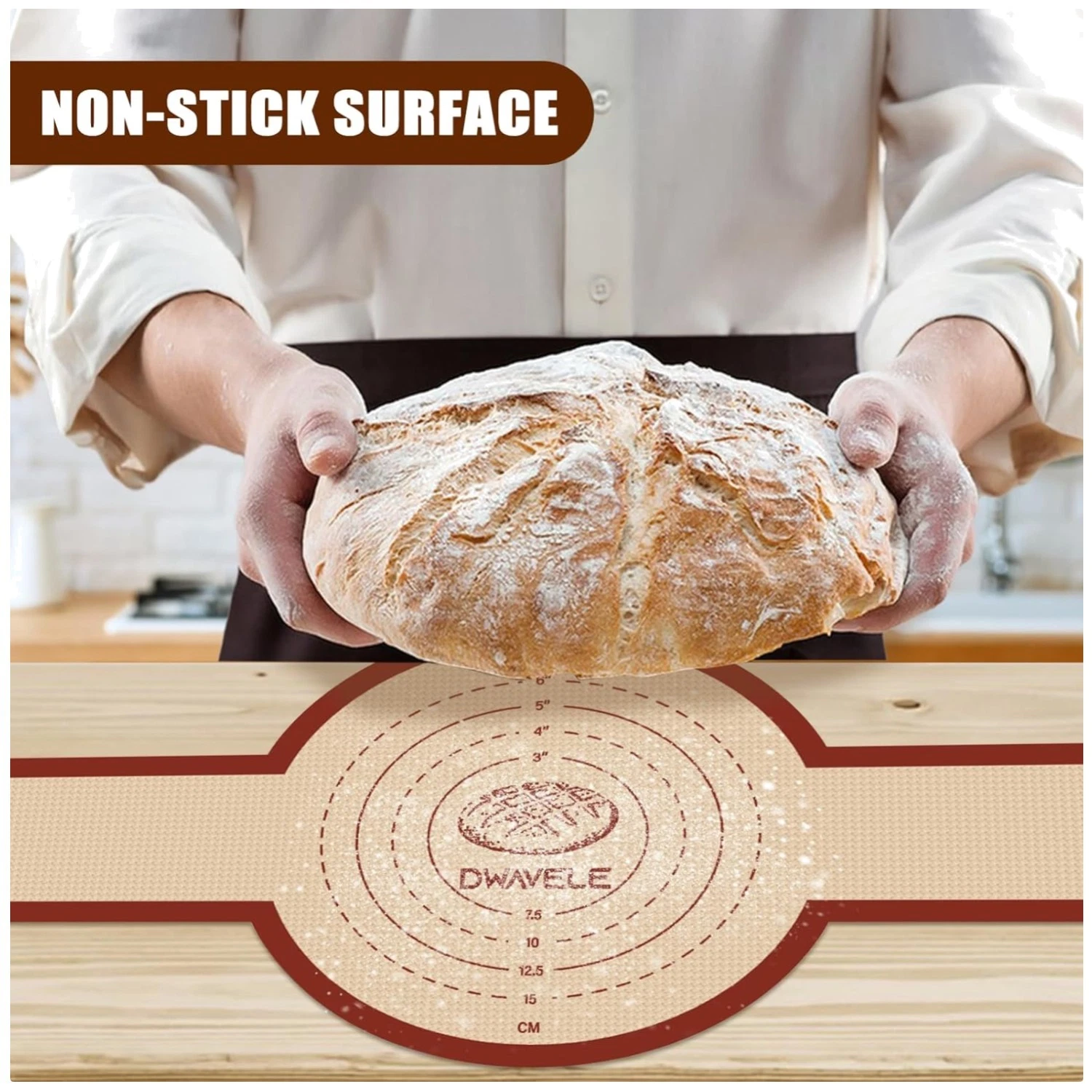 Silicone Bread Sling Set for Dutch Oven, 2 Pcs