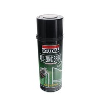 Soudal Alu-Zink Spray Shiny 400 Ml Korrosionsschutz Aluspray Zinkspray