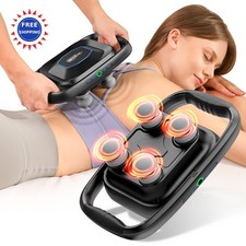 BOB AND BRAD A1 4 Head Massage Gun Deep Tissue 4X Pain Relief Replaceable Heads