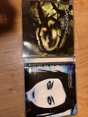Lot of 2 CDs EVANESCENCE - ANYWHERE BUT HOME (BONUS DVD)/ Fallen