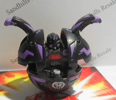 Bakugan Robotallion Black Darkus B1 Classic 420G - see note