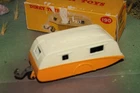 Vintage 1950s Dinky Toys Caravan Trailer #190 ORIGINAL partial box-England