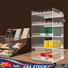 27" H 250 Pack Cigarette Display Rack Tobacco Shelf Auto Feed Retail Store US