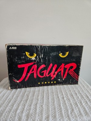 atari jaguar console in box
