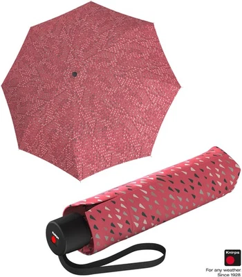 Knirps Regenschirm Damen Taschenschirm A.050 klein leicht stabil Swarm coral